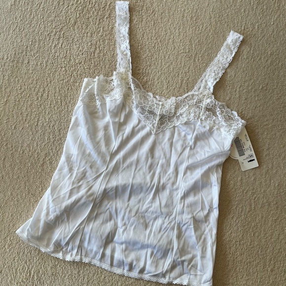 NWT Vintage White Lace Camisole - Picture 3 of 10